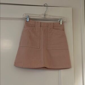 BDG Pink A-line Mini Skirt for Casual Wear